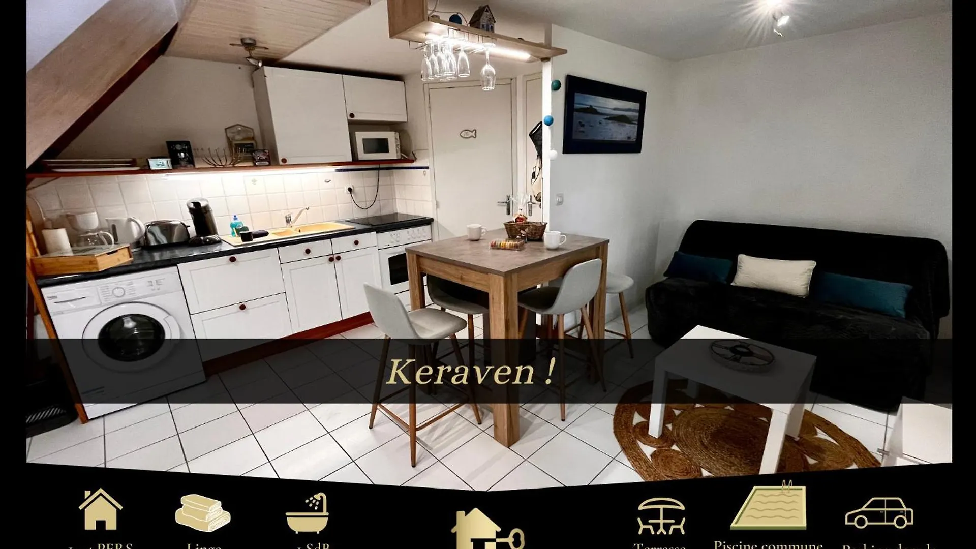 Keraven, Charmante Maisonnette, Piscine Commune 1-4 Personnes Moëlan-sur-Mer